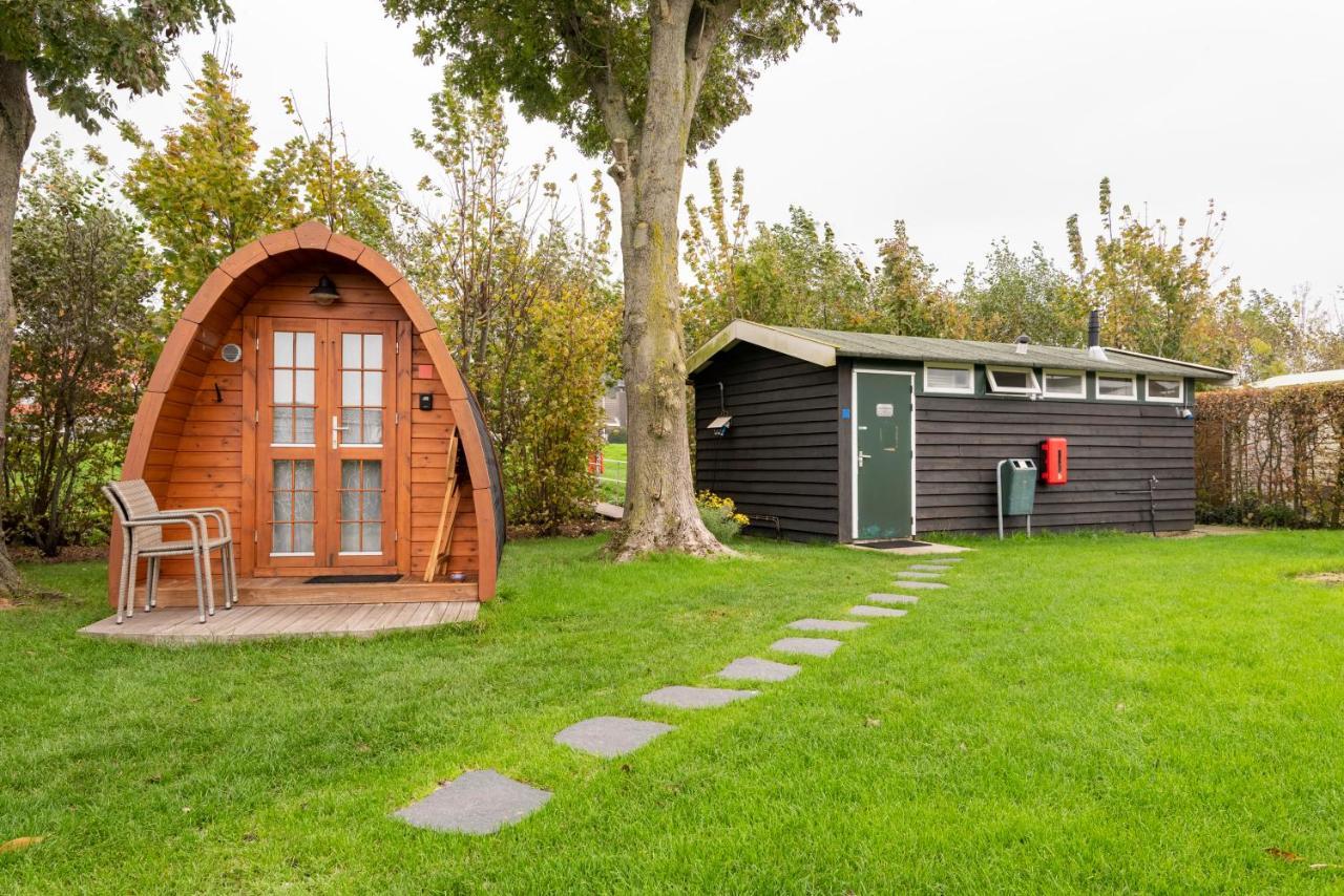Tiny Camping Pod Warmond Exteriör bild